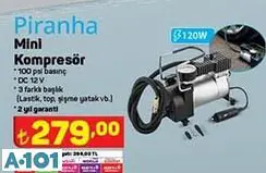 PİRANHA MİNİ KOMPRESÖR PİRANHA MİNİ KOMPRESÖR